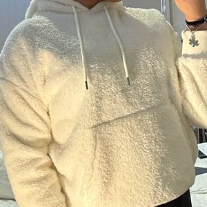 h&m fuzzy sweater never worn!!